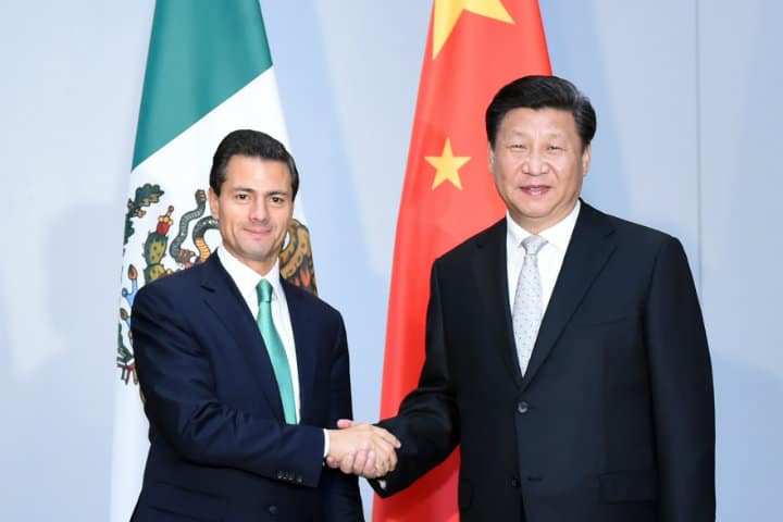 Xi Jinping y Enrique Peñanieto fortaleciendo la alianza México-China Foto Zhang Duo para Xinhua News Agency