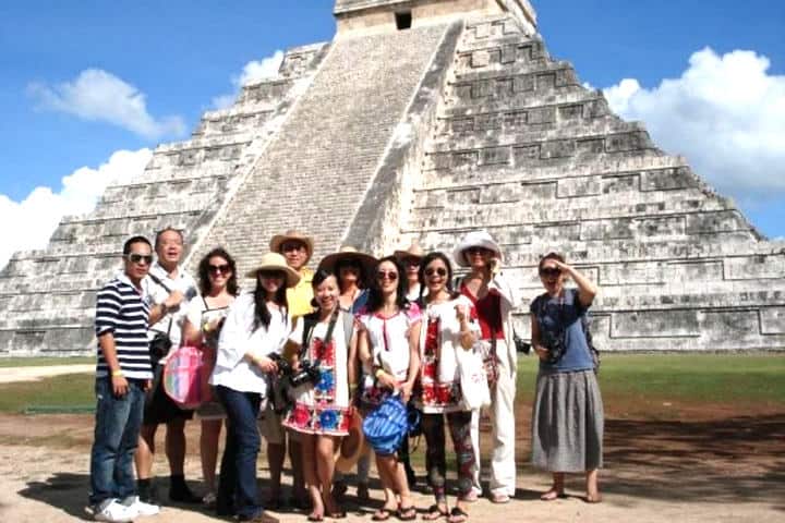 turistas chinos en México El Horizonte