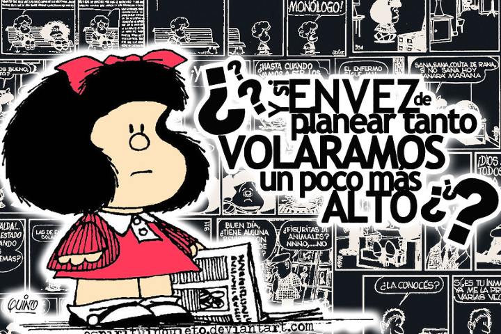 Mafalda. Foto: Virginia Berón Montiveros