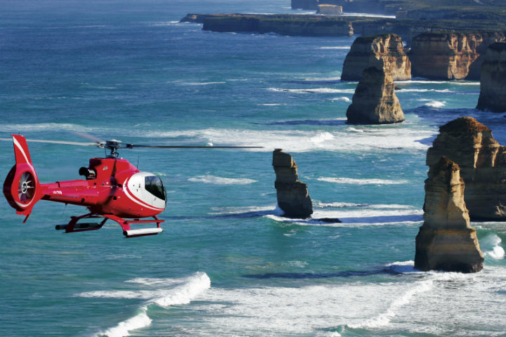Paseo en helicoptero por Doce Apóstoles, Australia