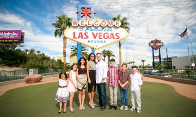 Las Vegas para niños. Foto Christian Purdie Photography.