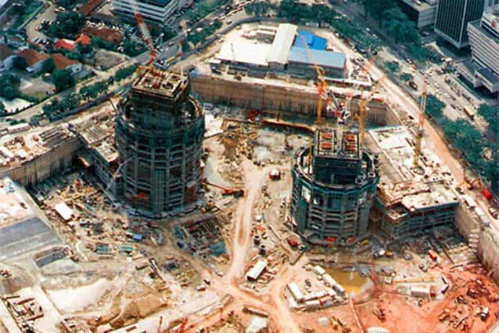 Construcción.Torres Petronas.Foto.Tecnología en la construcción.11
