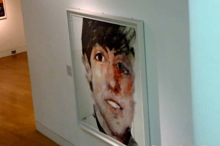 Retrato de Paul McCartney, la ruta de los Beatles. Foto En el mundo perdido.