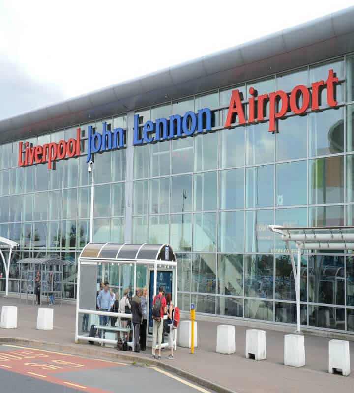 John Lennon Airport. Foto Liverpool Echo.