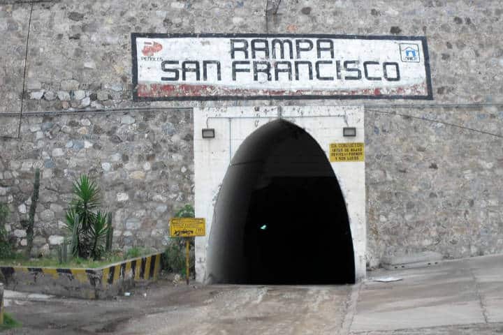 Rampa “San Francisco”. Foto Mapio.net.