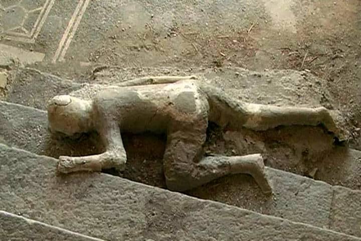 Muerte de los habitantes de Pompeya.Italia.Foto.RTVE.5