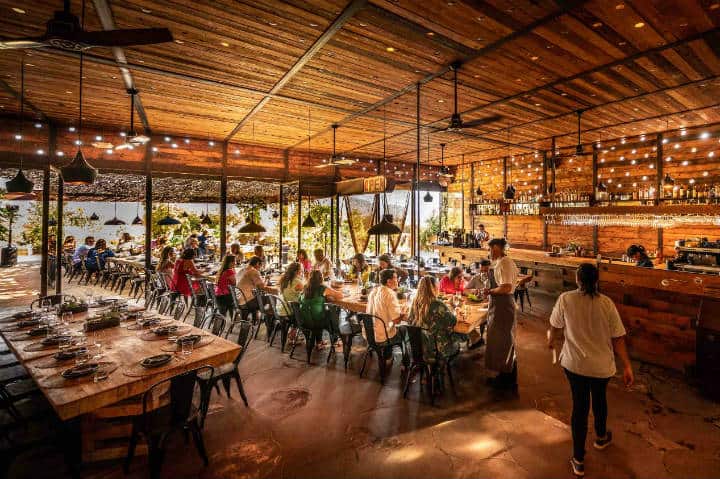 Restaurantes en Valle de Guadalupe. Foto Travel + Leisure México.