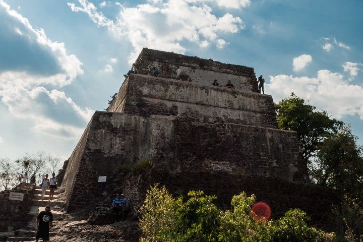 La pirámide del Tepozteco. Foto: Gerardo Galíndez Experiencia en el Cerro del Tepozteco