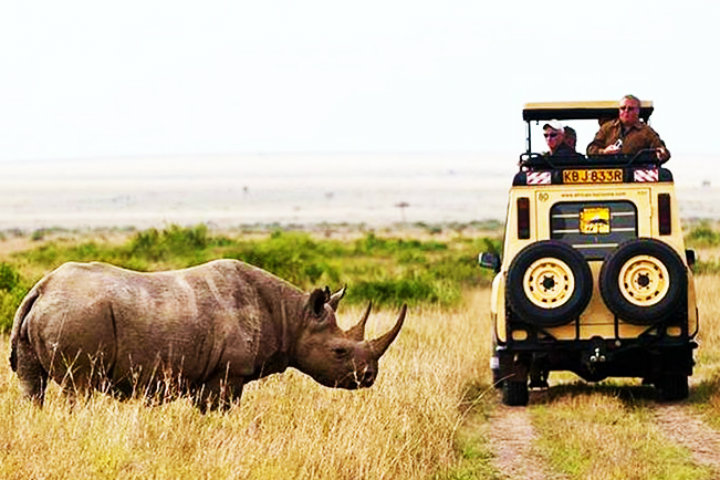 Masai Mara es uno de los safaris de lujo en Kenya Foto por TravelZone