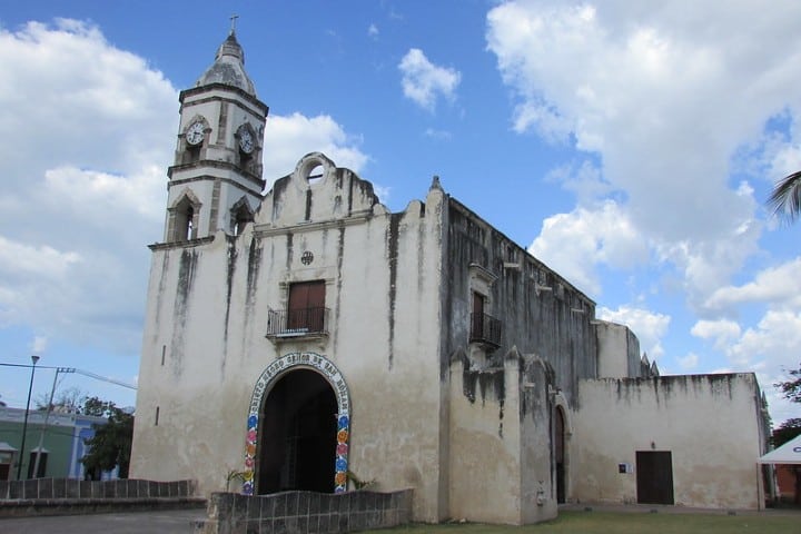 Templo de San Román Campeche. Foto: Eric