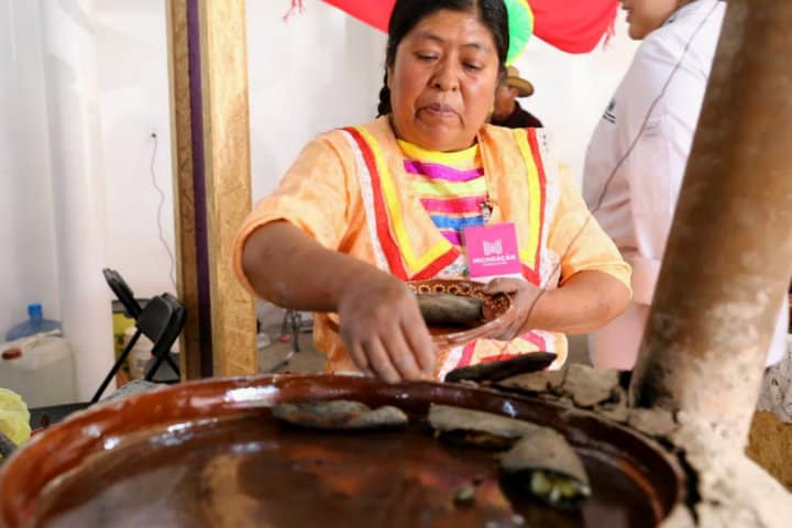 Encuentro de cocineras tradicionales en Michoacán.Foto.Quadratín.6