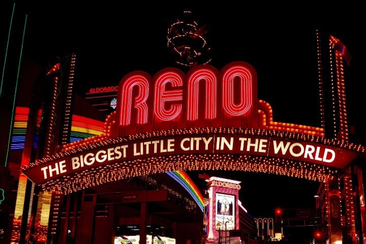 Reno Nevada. Creditos a 12019.