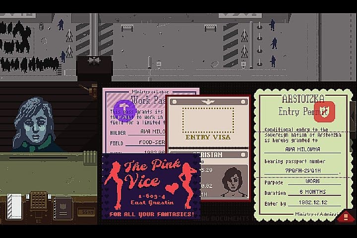 Juego Papers please