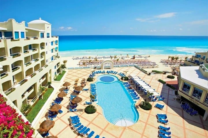 Vacaciones en el hotel gran caribe Cancún