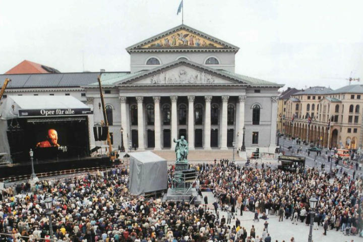 El festival de la ópera en Munich se llena de una gran multitud edición tras edición.