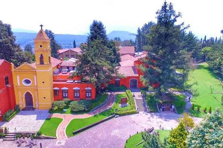 ¿Qué tal esta visión aérea de la Hacienda San Martín en Toluca? Foto Hacienda San Martín