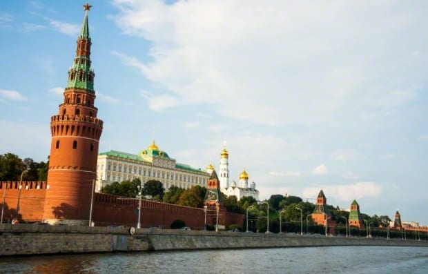 kremlin desde el rio