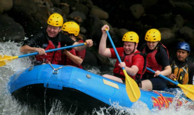 descenso en rio rafting copalita