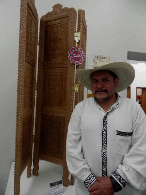 Alfonso Ponce y su biombo ganador