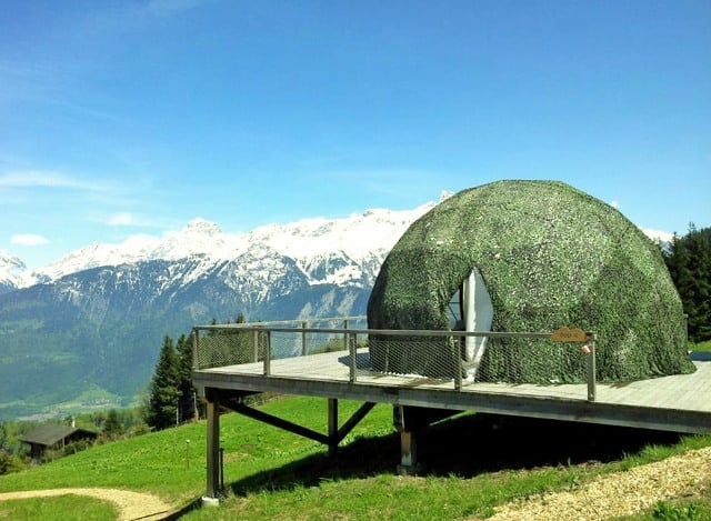 glamping capullo suiza