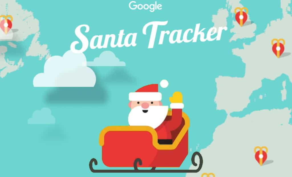 santa tracker 2015