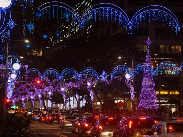 luces navidad singapour