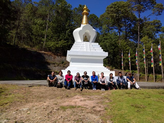 amigos stupa de la paz