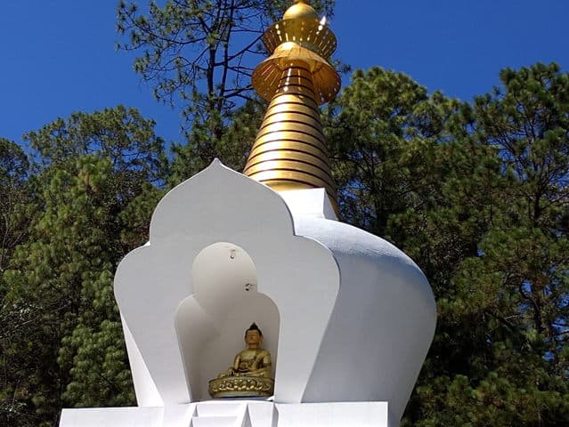 budha stupa de la paz