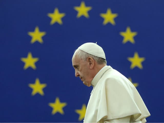 papa francisco parlamnto europeo
