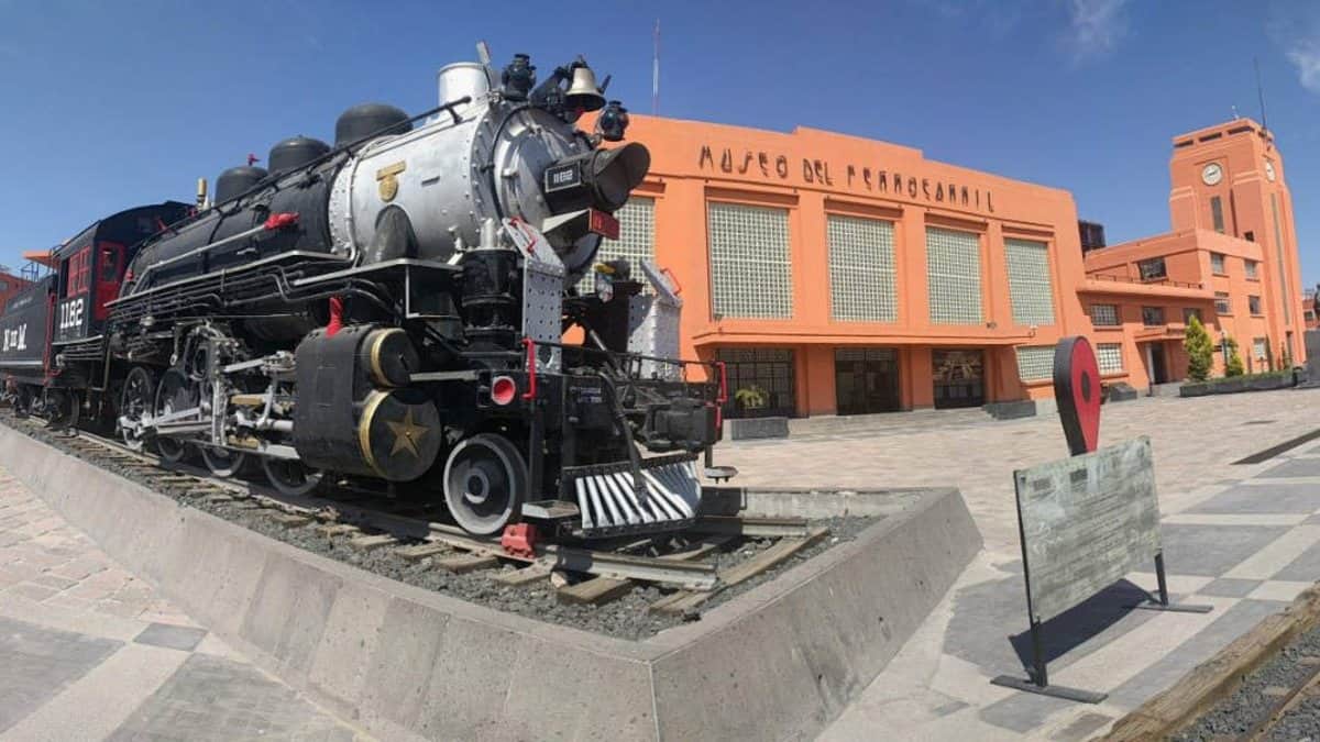 Museo de ferrocarril en San Luis Potosí. Portada. Imagen. Archivo