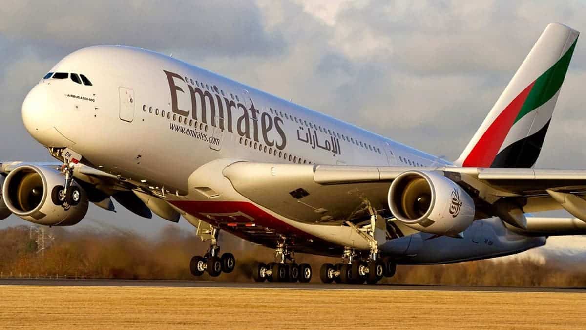 Emirates airlines. Foto: lasillarota.com
