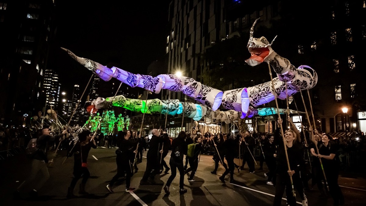 Desfile de Halloween en Nueva York ¡El más grande del mundo!