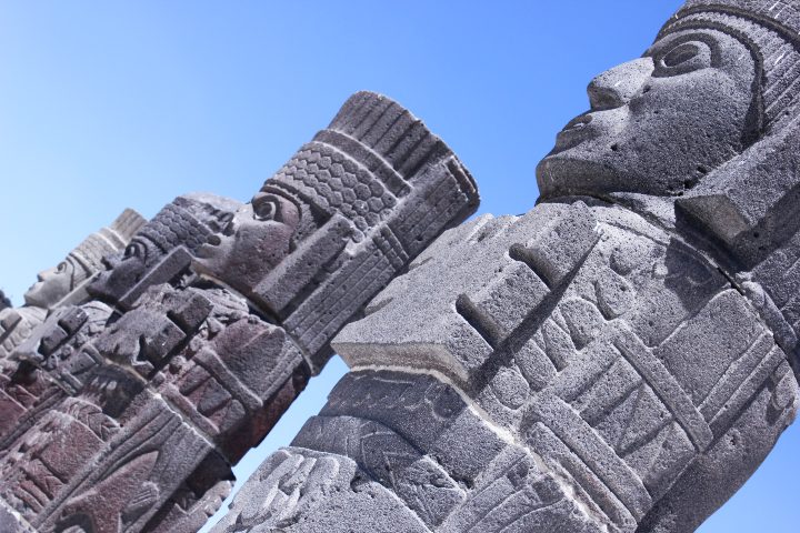 Gloriosos e imponentes son las gigantes de Tula. Foto: Diego L. Cuevas