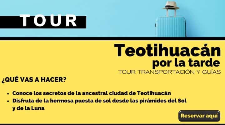Tour de tarde 6 horas por Teotihuacán. Arte El Souvenir