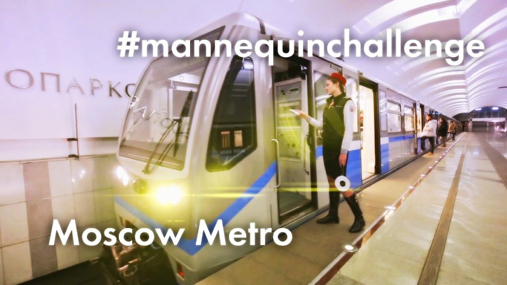 Mannequin Challenge en metro de Moscú 3