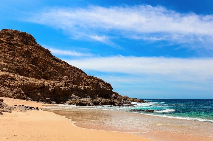 Las playas más limpias de los Cabos. Santa maria. Foto: archivo