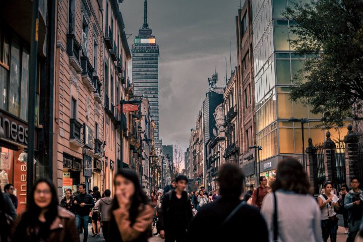 Calle Madero en la CDMX