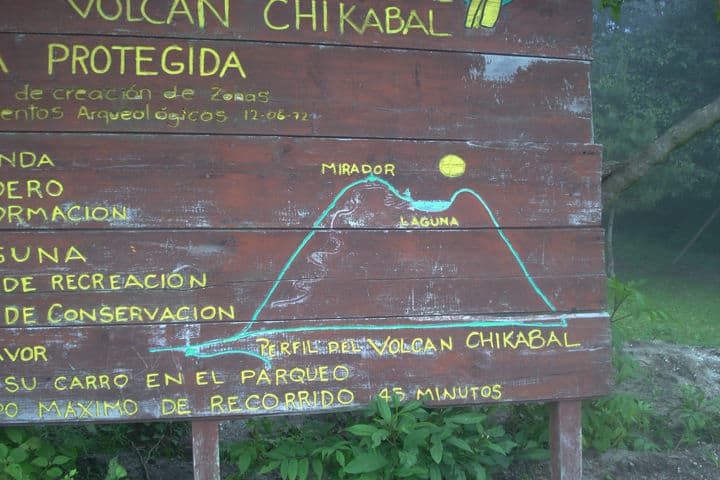 Laguna Chicabal en Guatemala
