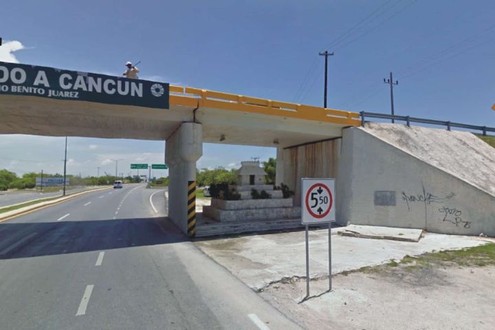 Maldición del puente de Cancún. Foto: Archivo