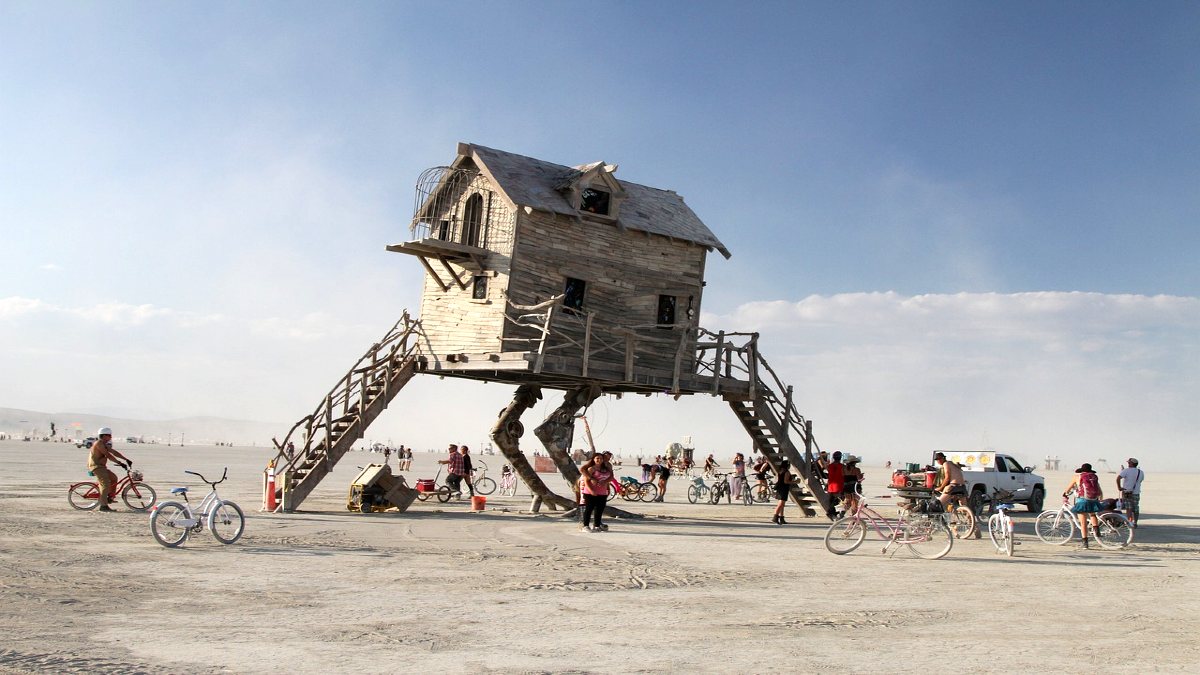Burning Man. Foto Pixabay.