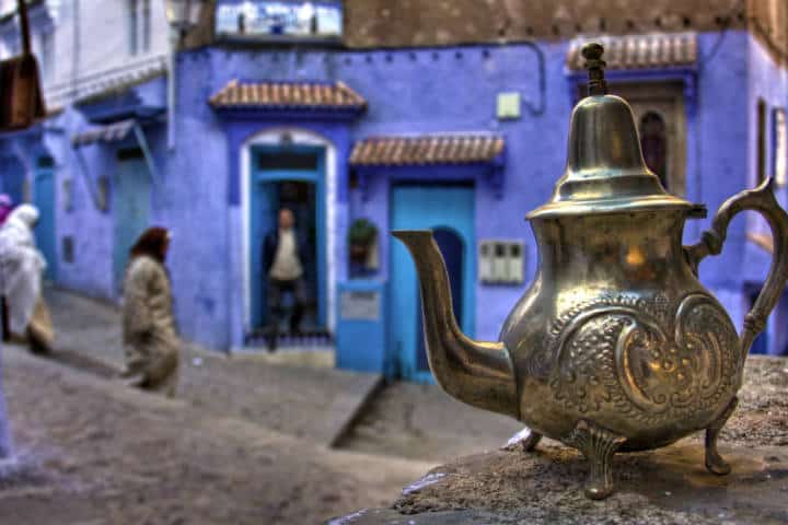 Ciudades colores Chefchaouen Foto Ivan Serra