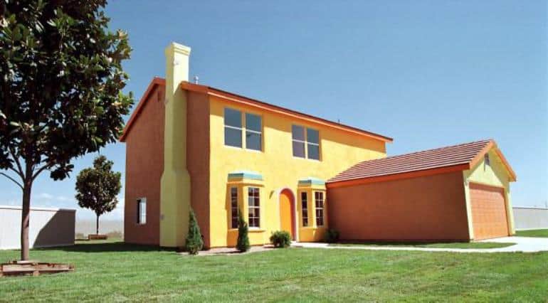 La casa de los Simpsons en la vida real