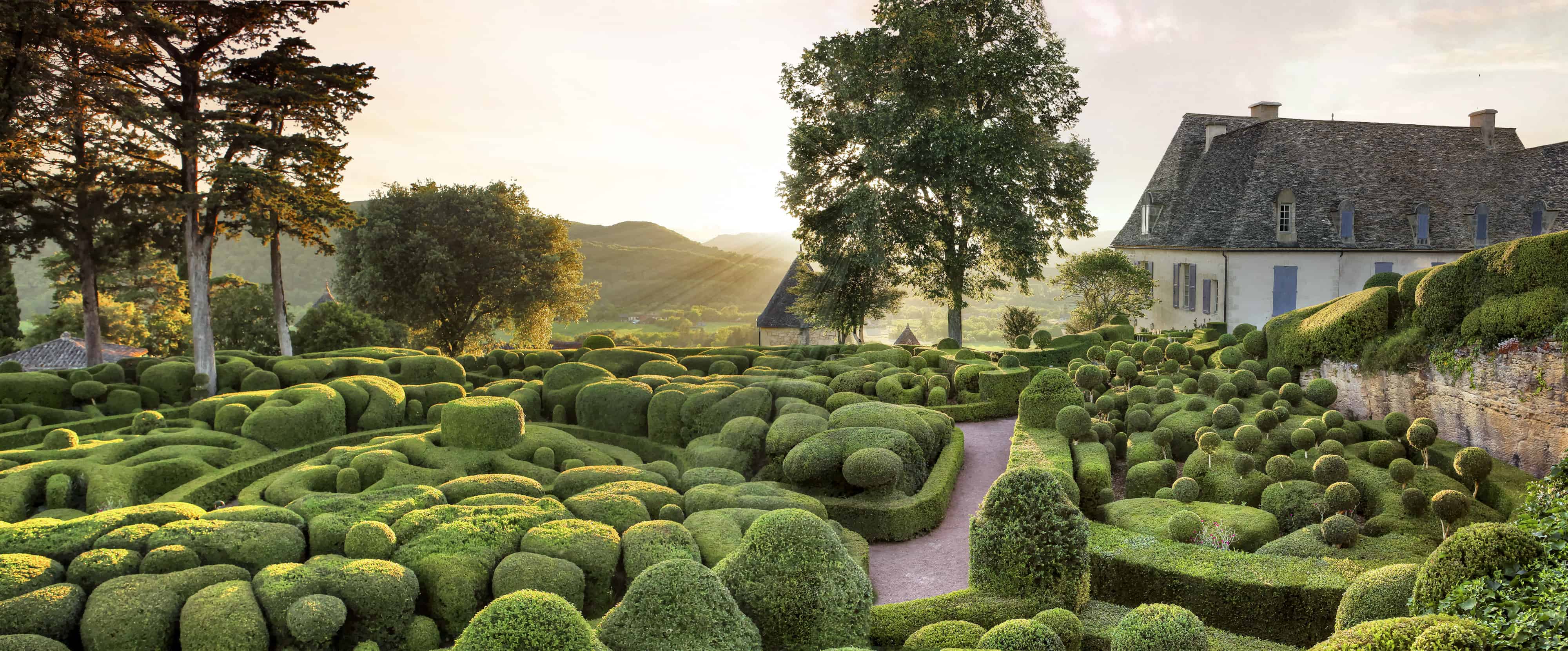 Los románticos jardines de Marqueyssac