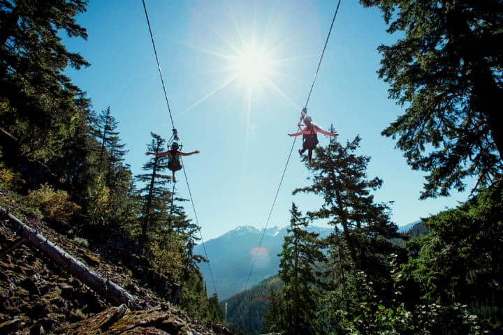 Cosas qué hacer en Whistler foto SuperFlyziplinesCosas qué hacer en Whistler foto SuperFlyziplines