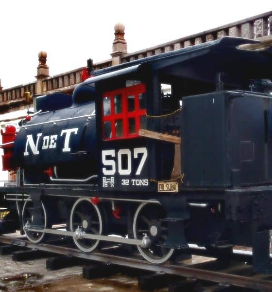 Viejas estaciones de tren en la CDMX