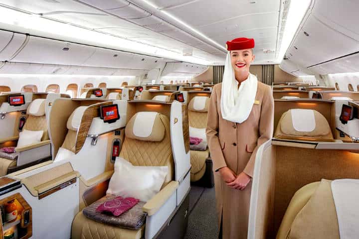 Business Class Emirates Lounge Foto Emirates 6