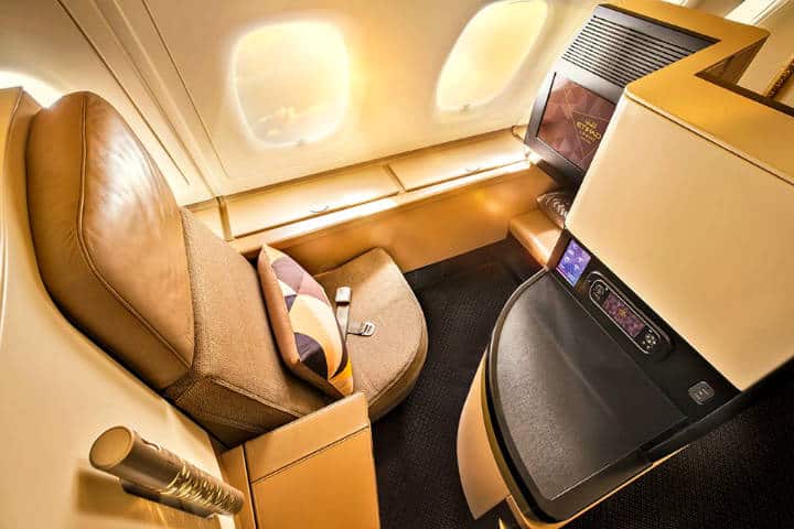 Business Class Etihad Airways Foto EA