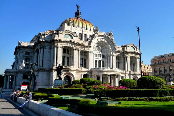 Construcciones lujosas en México Palacio de Bellas Artes CDMX Foto Carlos Alvarez C