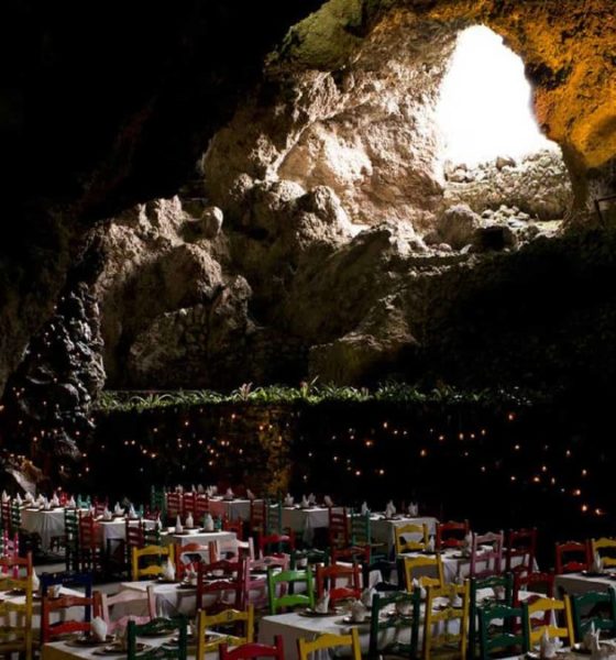 Restaurante la gruta en Teotihuacán