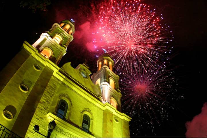 Sinaloa Catedral Foto Arriba Culiacán